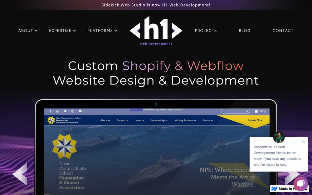 img of B2B Digital Marketing Agency - H1 Web Development